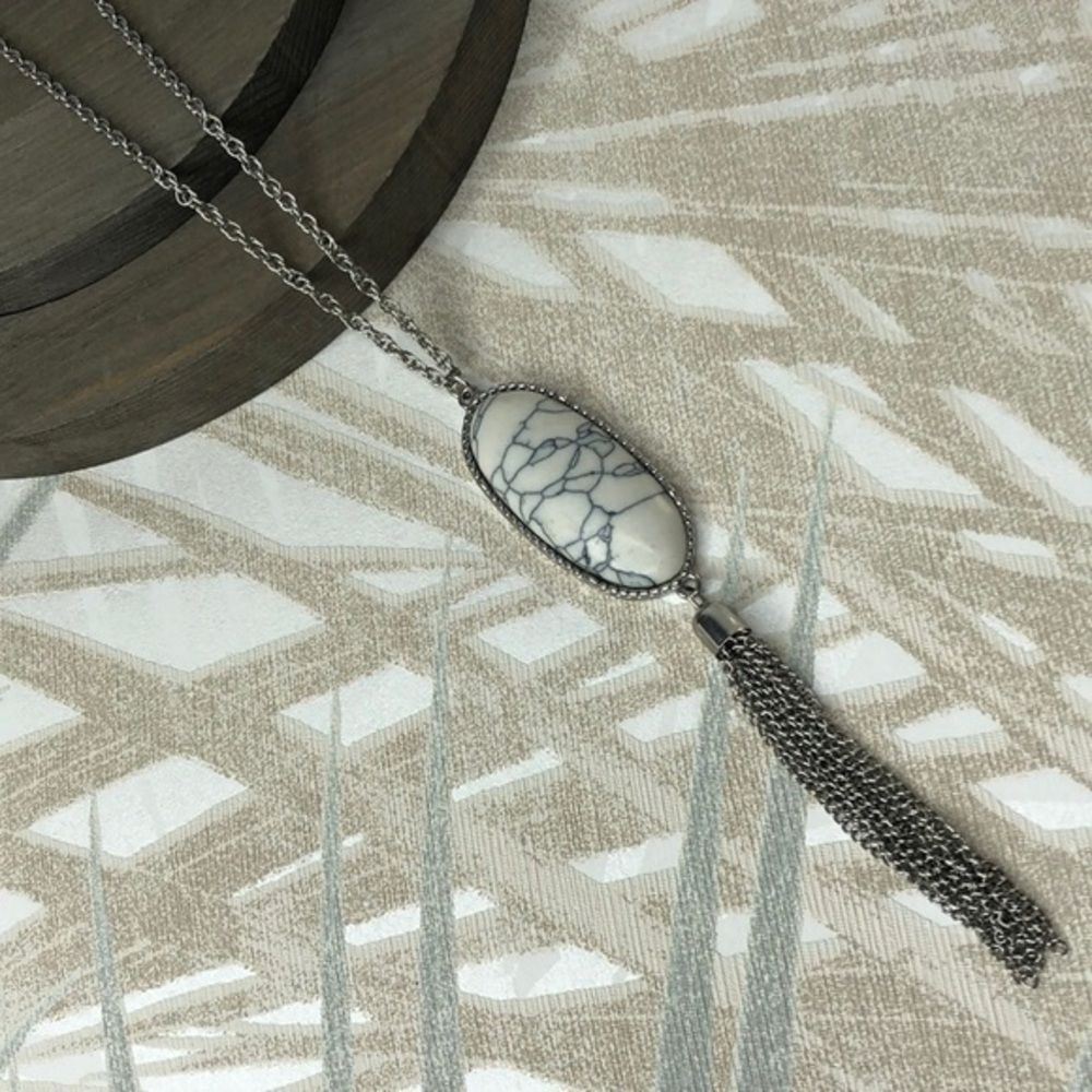 Charming Charlie’s necklace with tassel